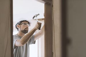a man working on home improvement services near Bowie 