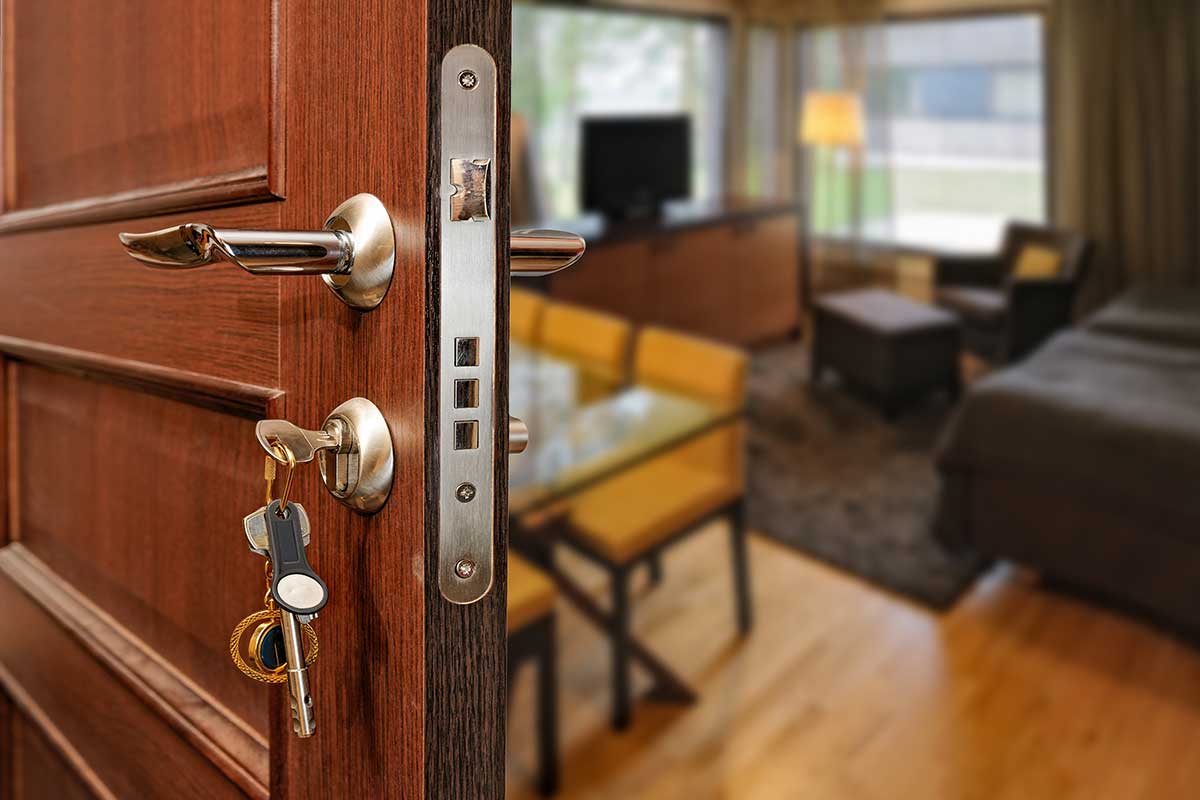 Best-Security-Measures-for-your-Home an example of door security for your home