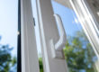 a slightly ajar window after a window replacement