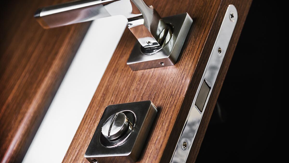 security door hardware options