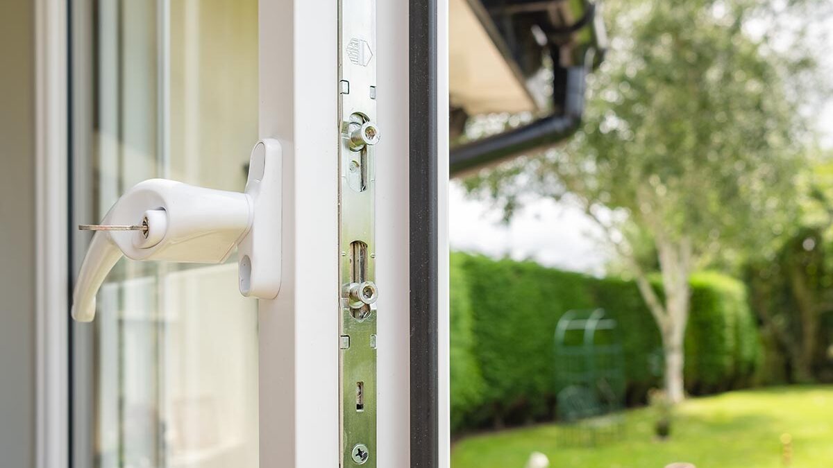 a house that just got garden window replacement