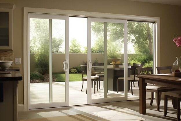 What Are Your Options for Energy-Efficient Patio Doors interior image of energy efficient patio doors