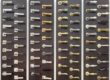 sales samples of various storm door hardware styles and types