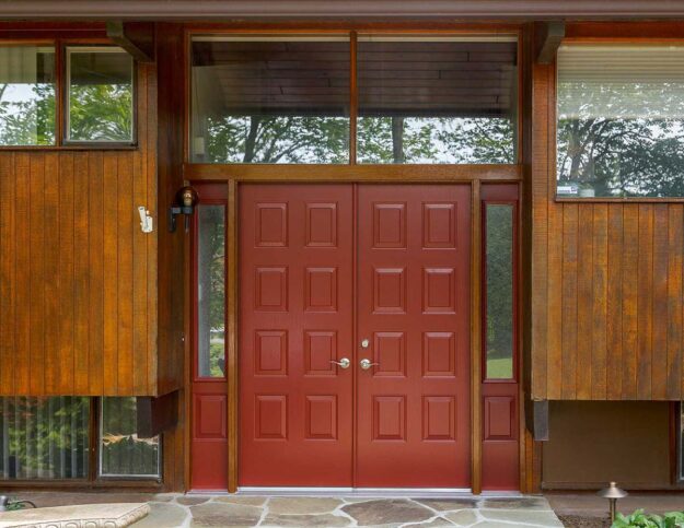 Parts of a Door- What’s Its Anatomy front facade of newly installed entry door