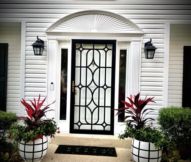 Top 10 Reasons Every Home Needs A Security Door a newly installed and stylish security door on a home