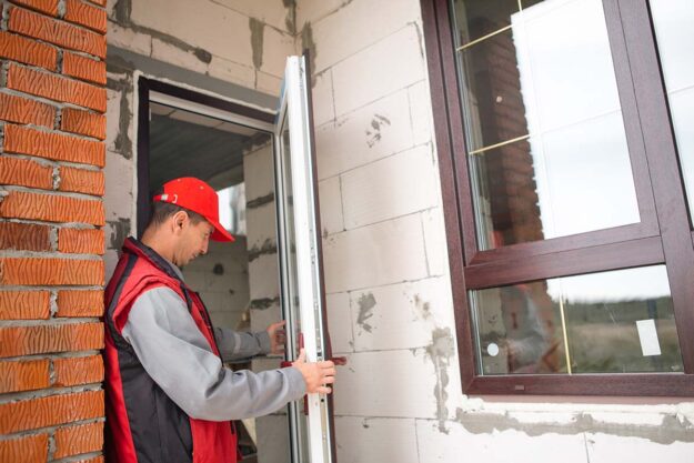 Is It Difficult to Replace a Door- What You Need to Know Before Starting a professional replaces an entry door on a home